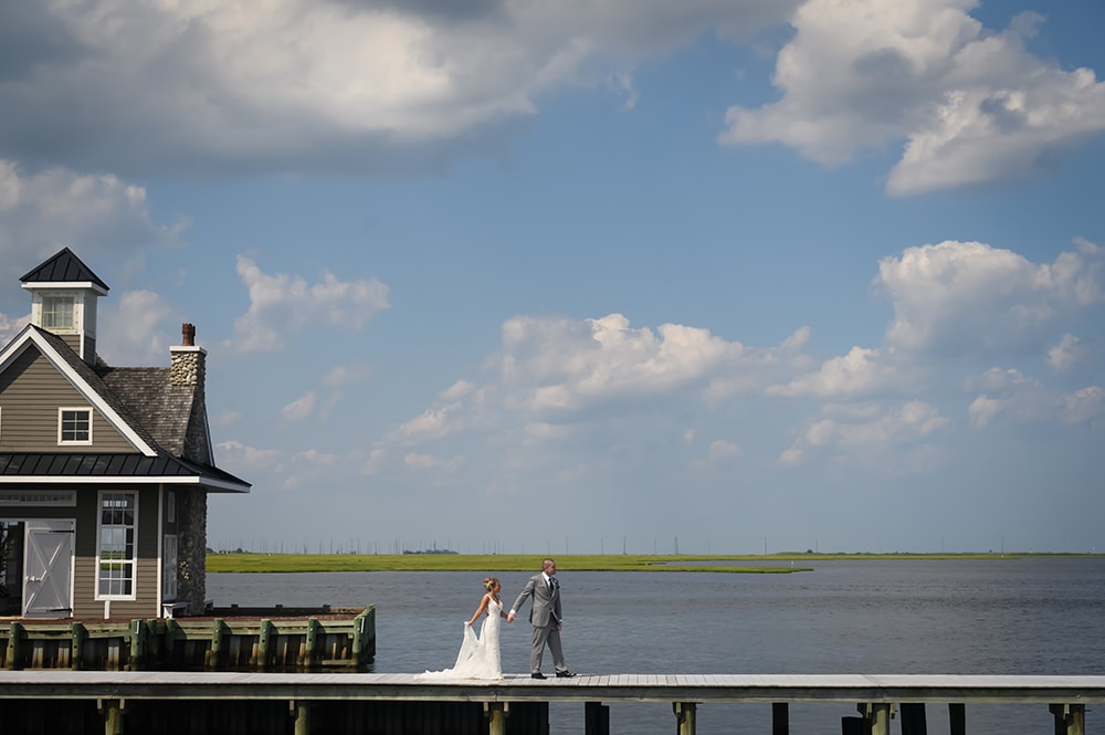 Nicole and Joshua at Mallard Island Yacht Club