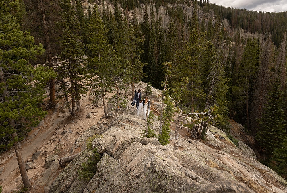 Jackie and Ryan in the Rocky Mountains