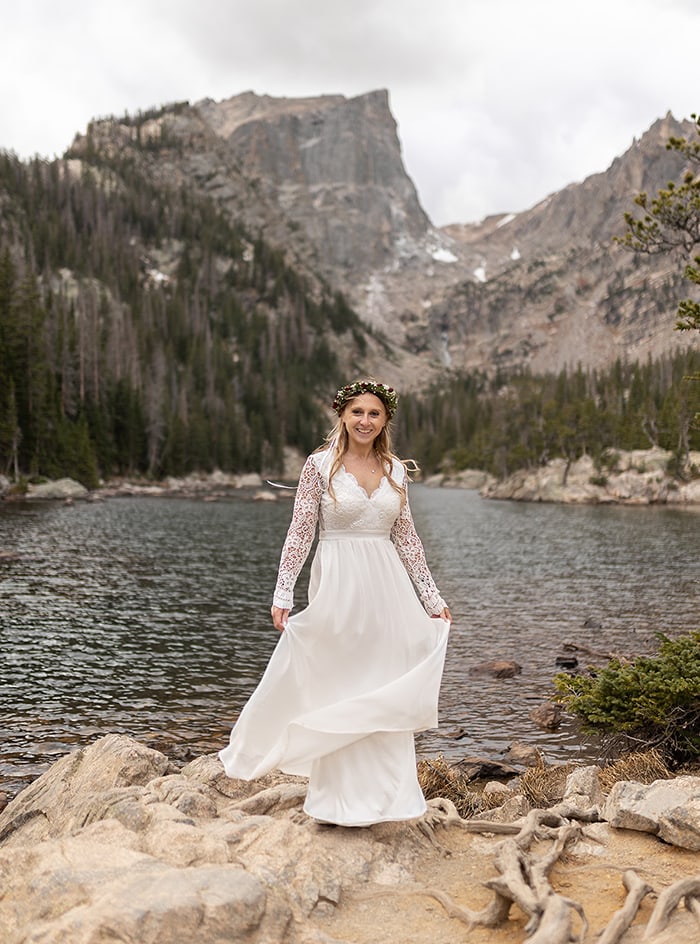 Jackie and Ryan in the Rocky Mountains