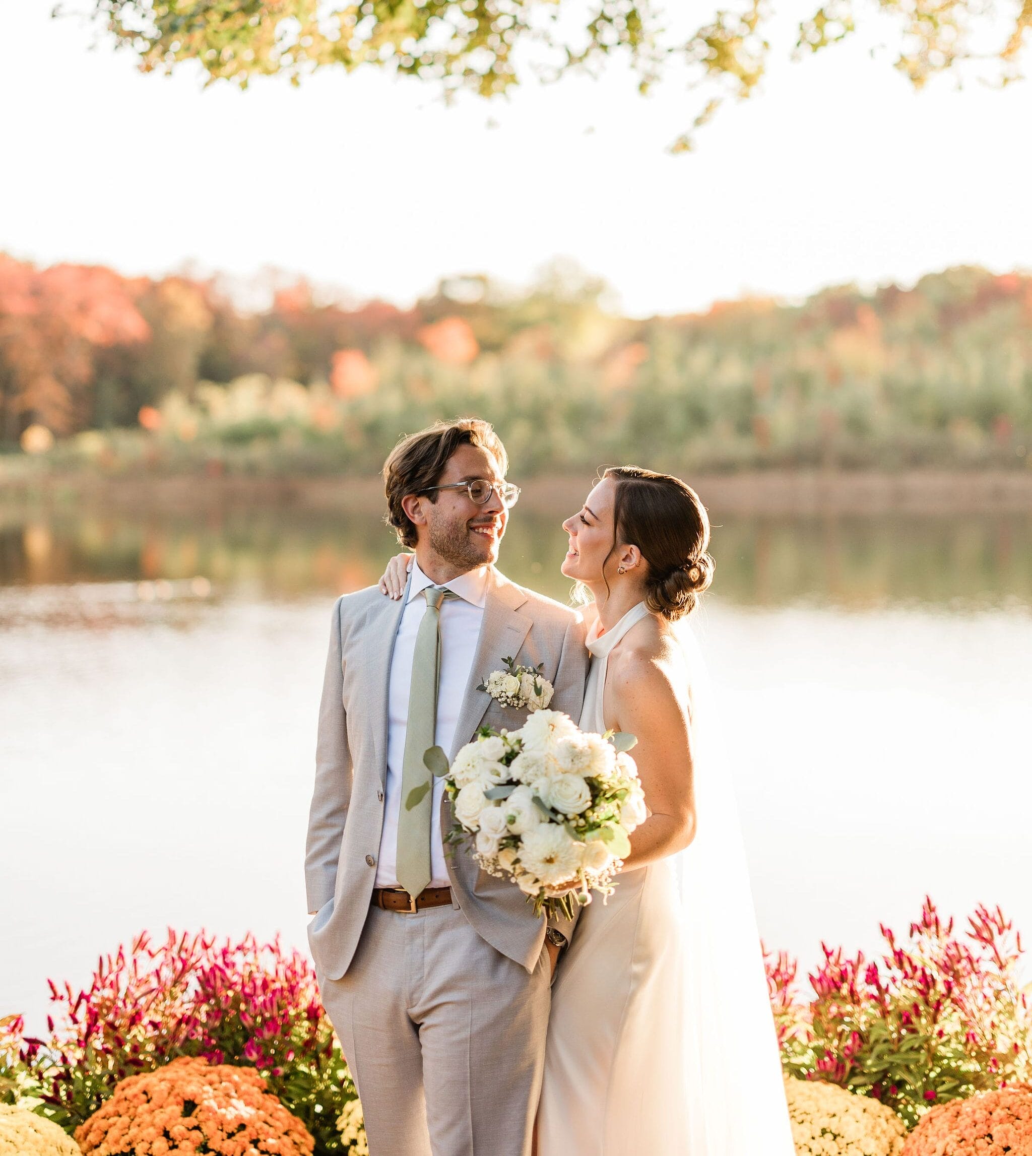 A wedding at the Mill Lakeside Manor.
