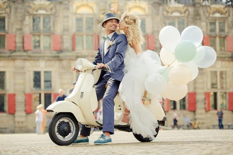 12 Fun Alternative Ways to Arrive at Your Wedding