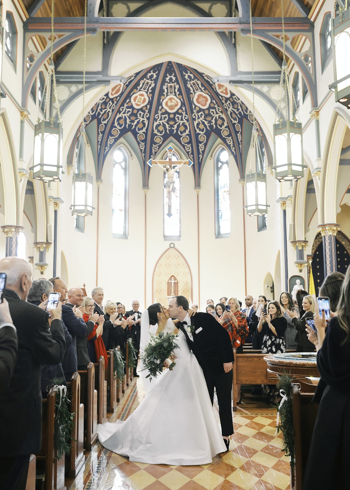 A winter wedding at the Madison Hotel.