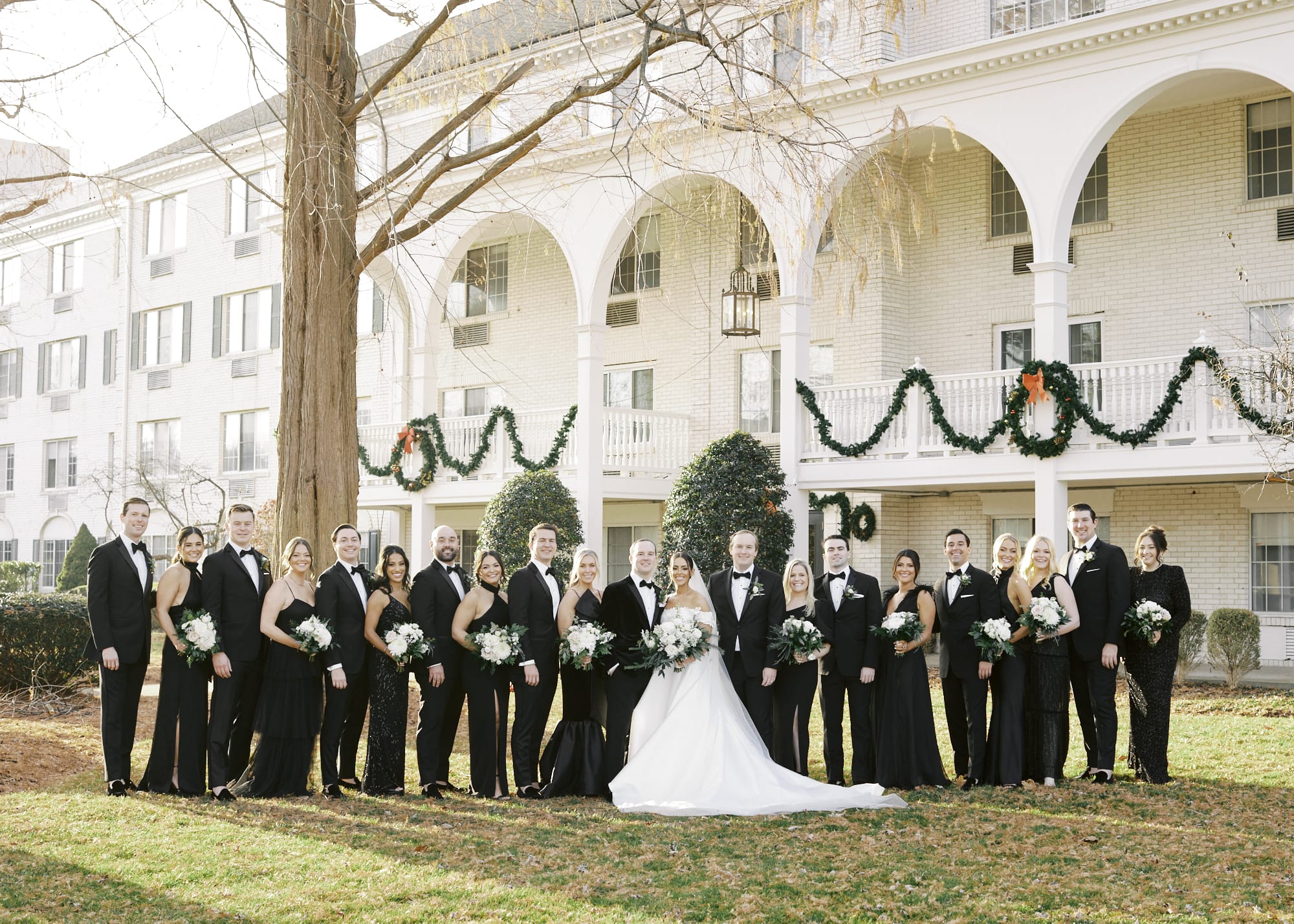 A winter wedding at the Madison Hotel.