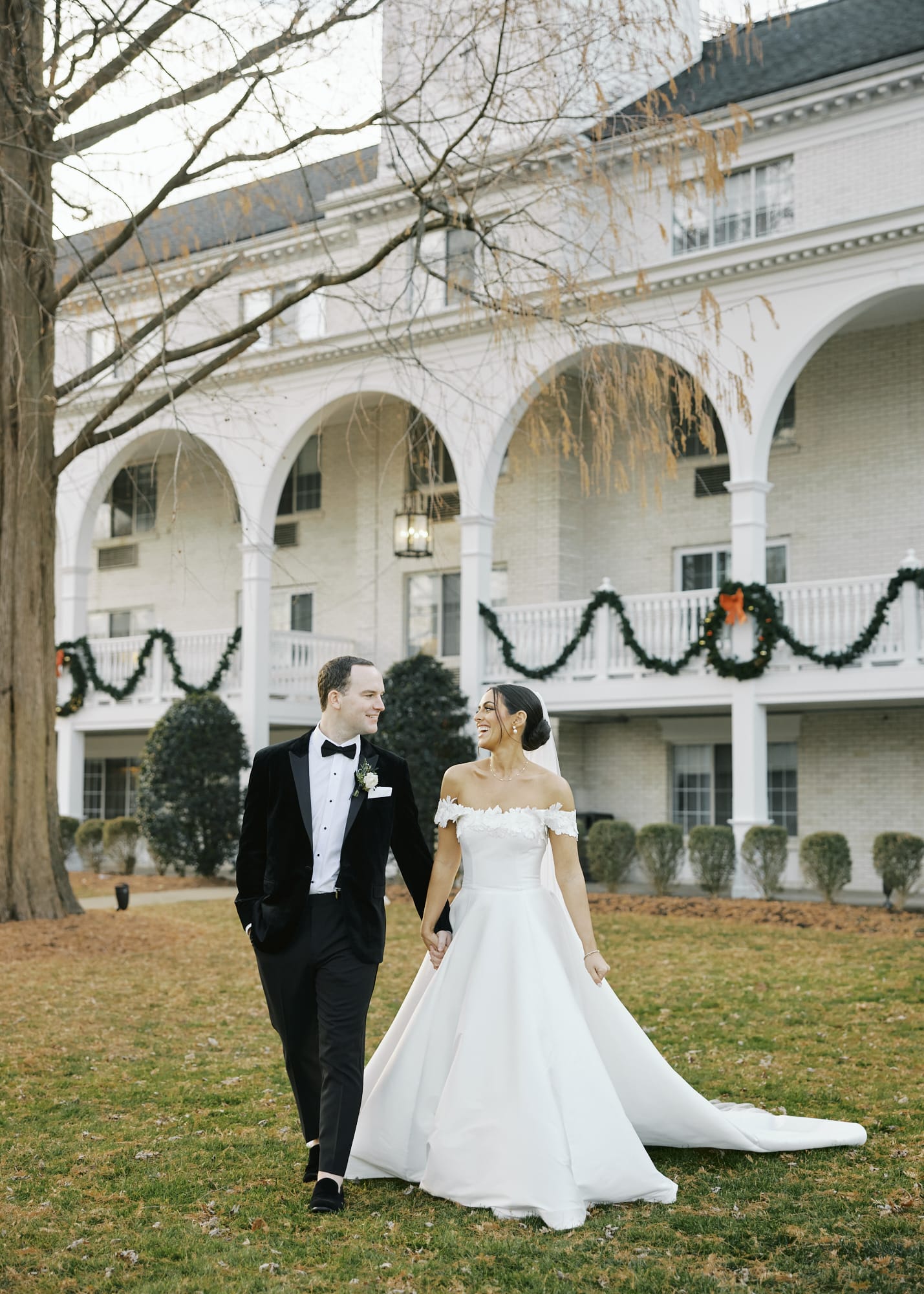 A winter wedding at the Madison Hotel.