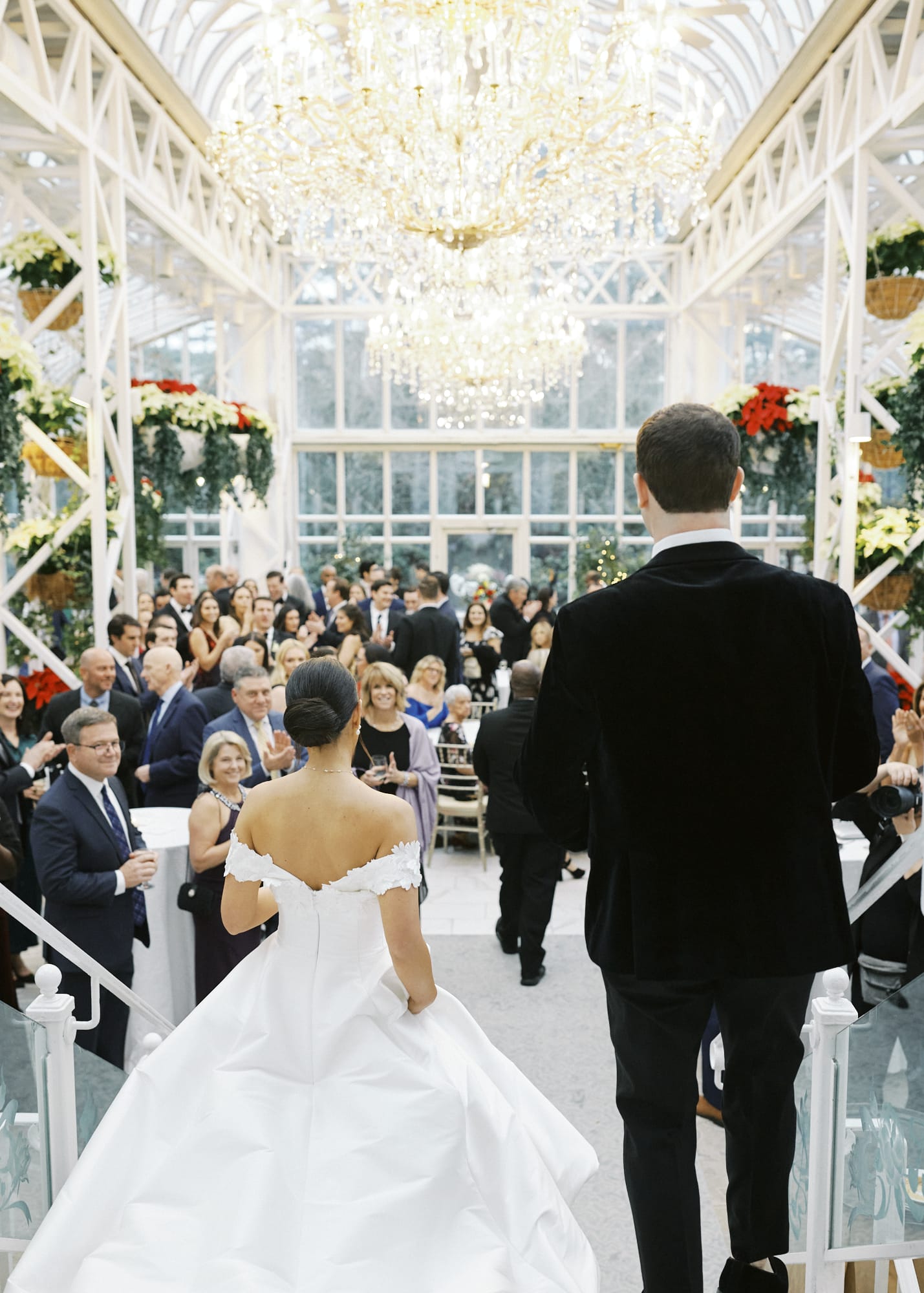 A winter wedding at the Madison Hotel.