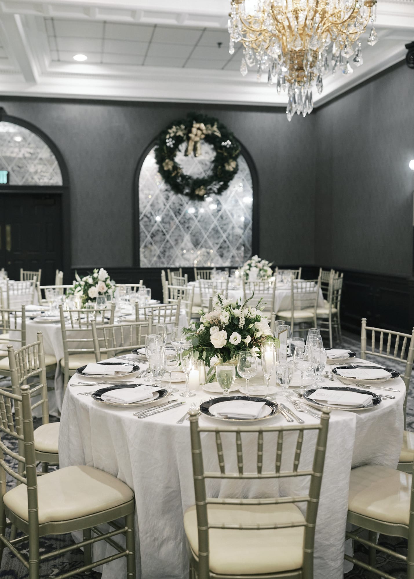 A winter wedding at the Madison Hotel.
