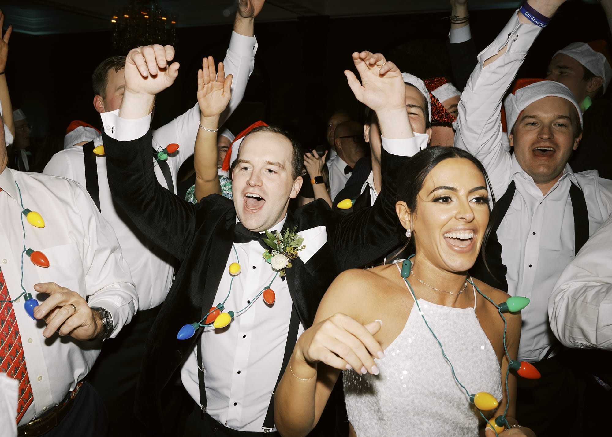 A winter wedding at the Madison Hotel.