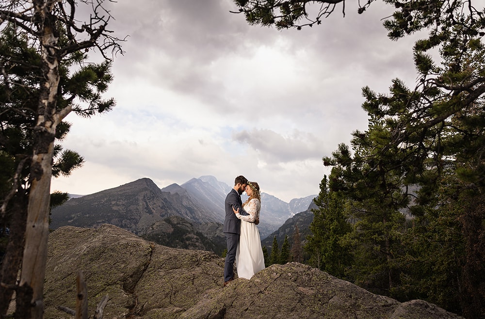 Jackie and Ryan in the Rocky Mountains