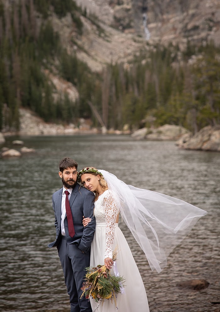 Jackie and Ryan in the Rocky Mountains