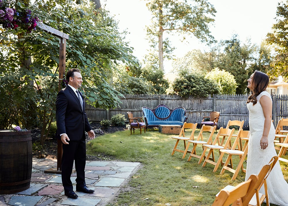 Britta and Ian's Backyard Wedding