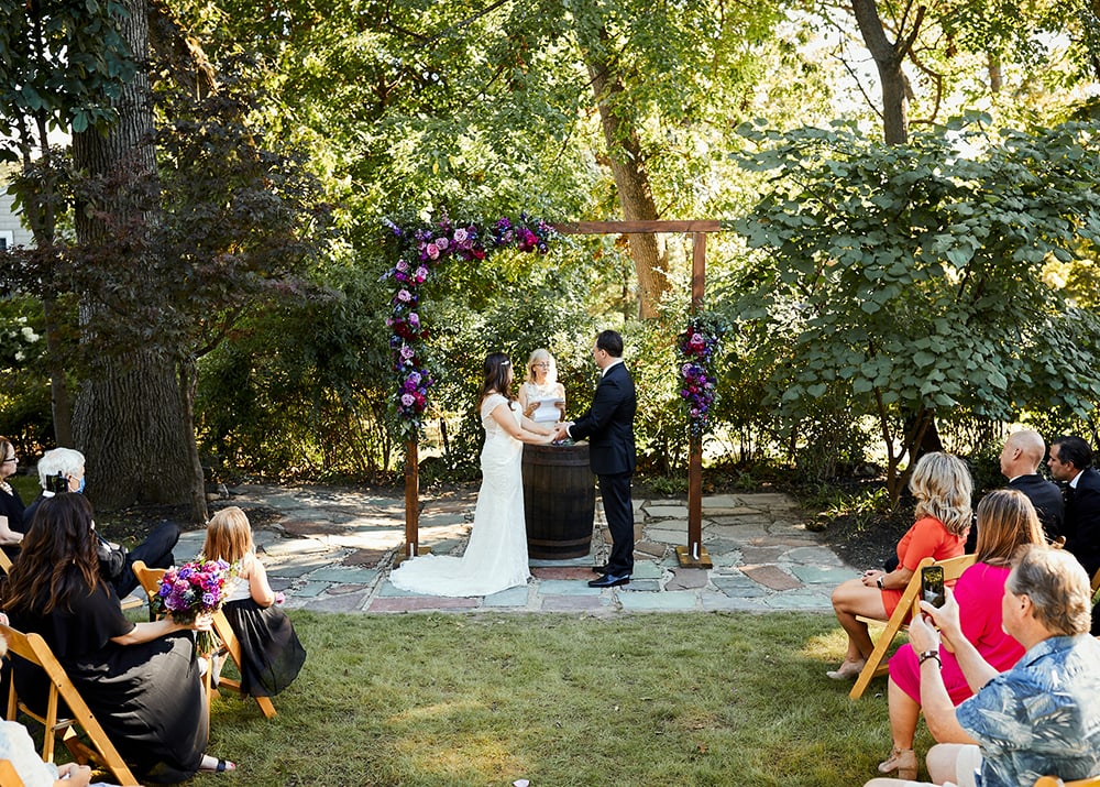Britta and Ian's Backyard Wedding