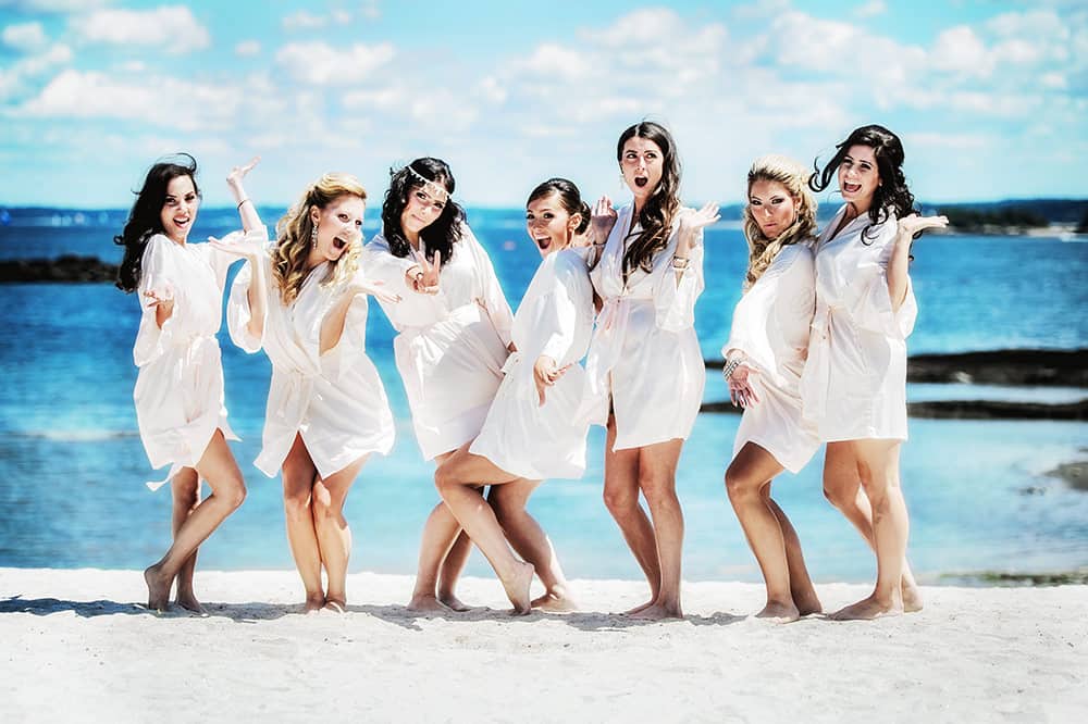 sachin and babi light blue dress 10 Bachelorette Party Dress Ideas — Everyday Pursuits main image 0