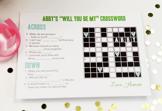 12 Creative Ways to Ask, "Will You Be My Bridesmaid?"