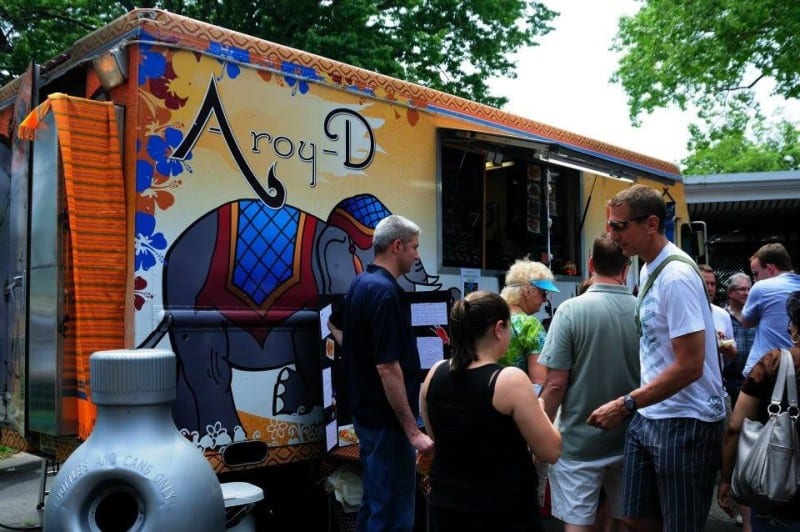 New Jersey Bride Aroy-D Thai Food Truck