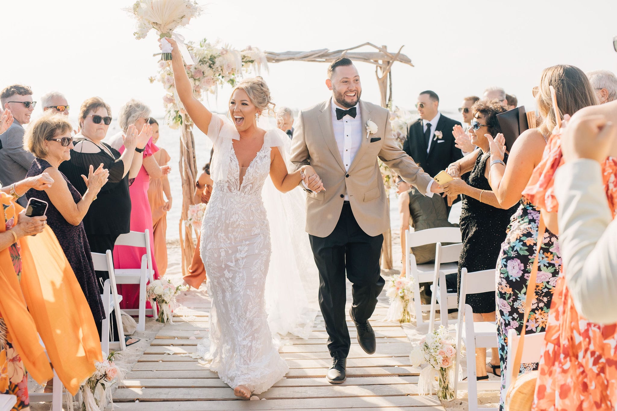 Kristine and DJ DeBenedict's wedding