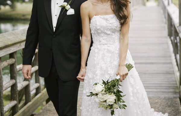 Spring Lake Provided a Beautiful—and Meaningful—Backdrop for This Wedding