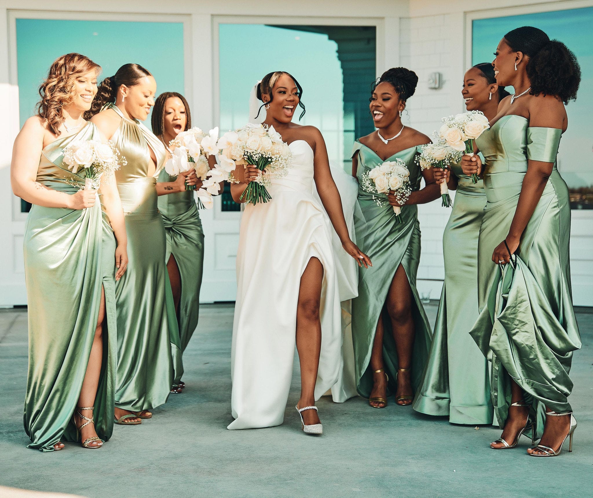 A Clarks Landing Yacht Club wedding.