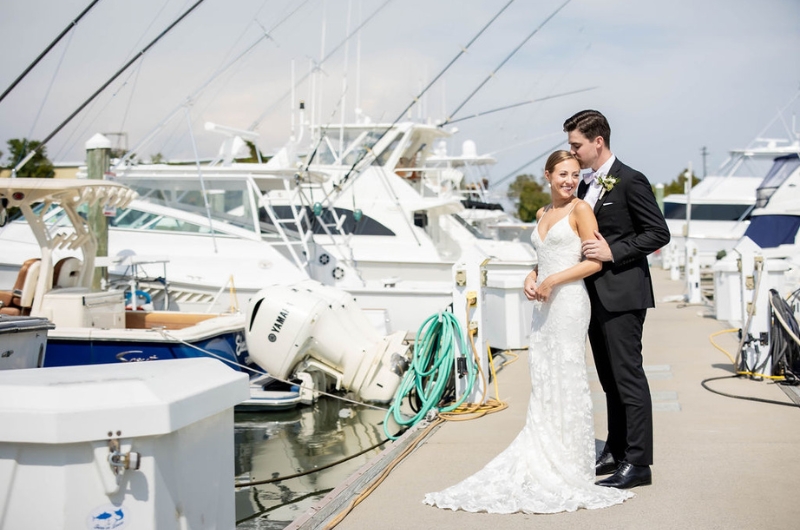 A Corinthian Yacht Club of Cape May wedding.