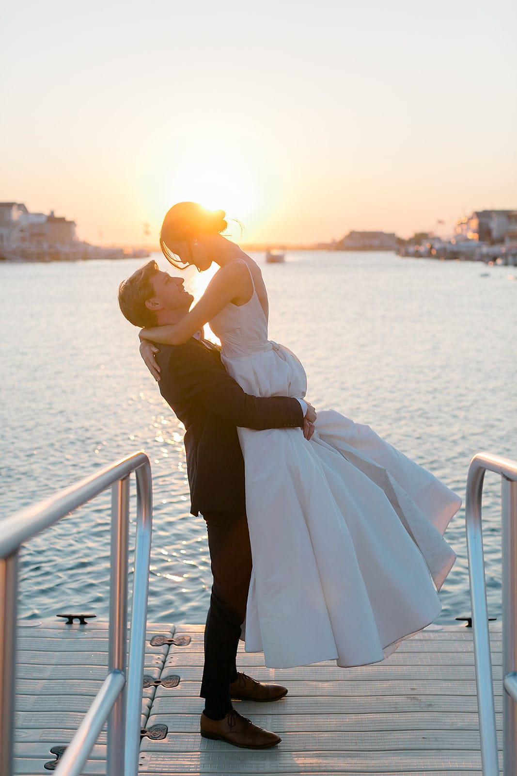 Kelly and Nick's wedding at Reeds at Shelter Haven