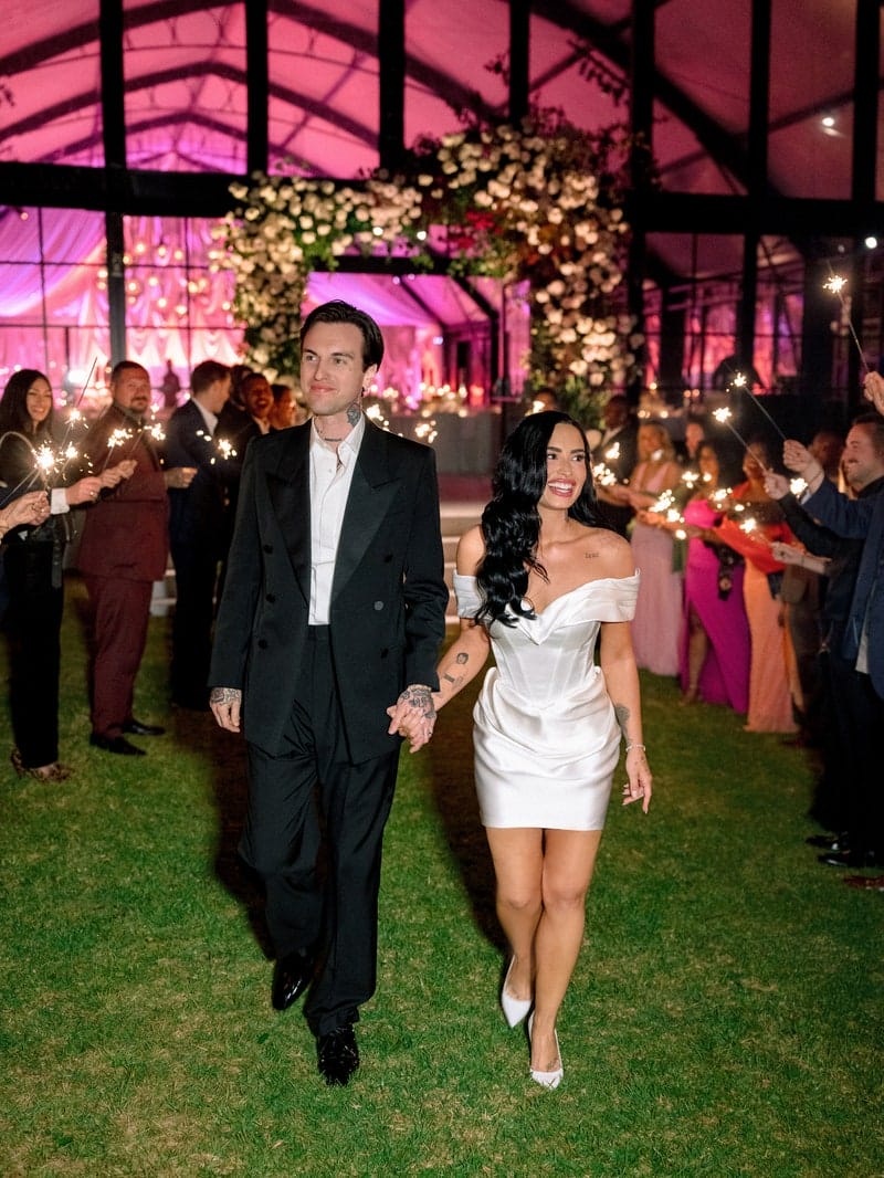 Demi Lovato's Sexy Wedding After-Party Dress Was Made By An NJ Designer -  New Jersey Bride