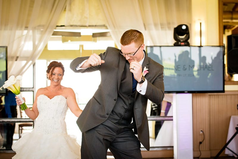 Kristine and Michael Liberty House Wedding