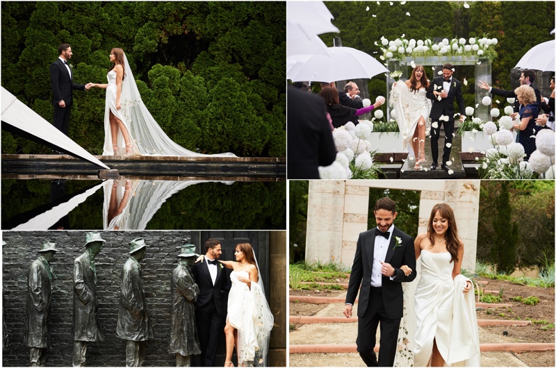 Grounds for Sculpture is one or many unexpected places to get married in New Jersey.