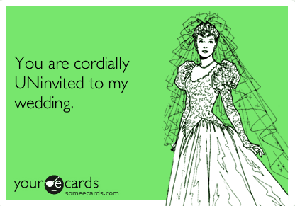 How NOT to Handle Rude Wedding Guest Behavior - New Jersey Bride How NOT to Handle Rude Wedding Guest Behavior - New Jersey Bride