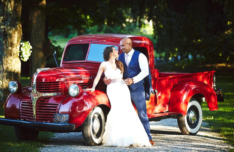 New Jersey Bride Diana and Jason Real Wedding Vintage
