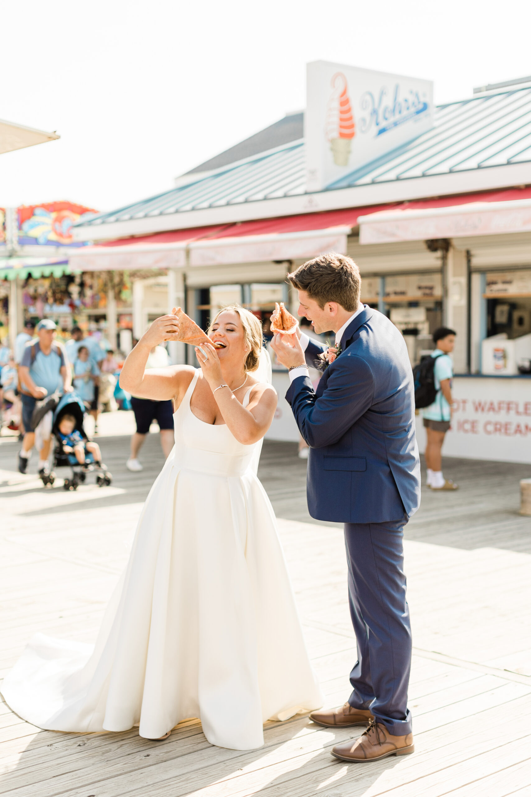 A Park Pavilion wedding.