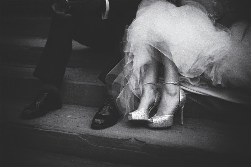 New Jersey Bride Black and White Photos Marie Labbancz