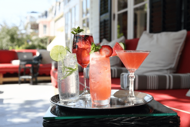 Signature Cocktail Trend Ombre Drink - New Jersey Bride