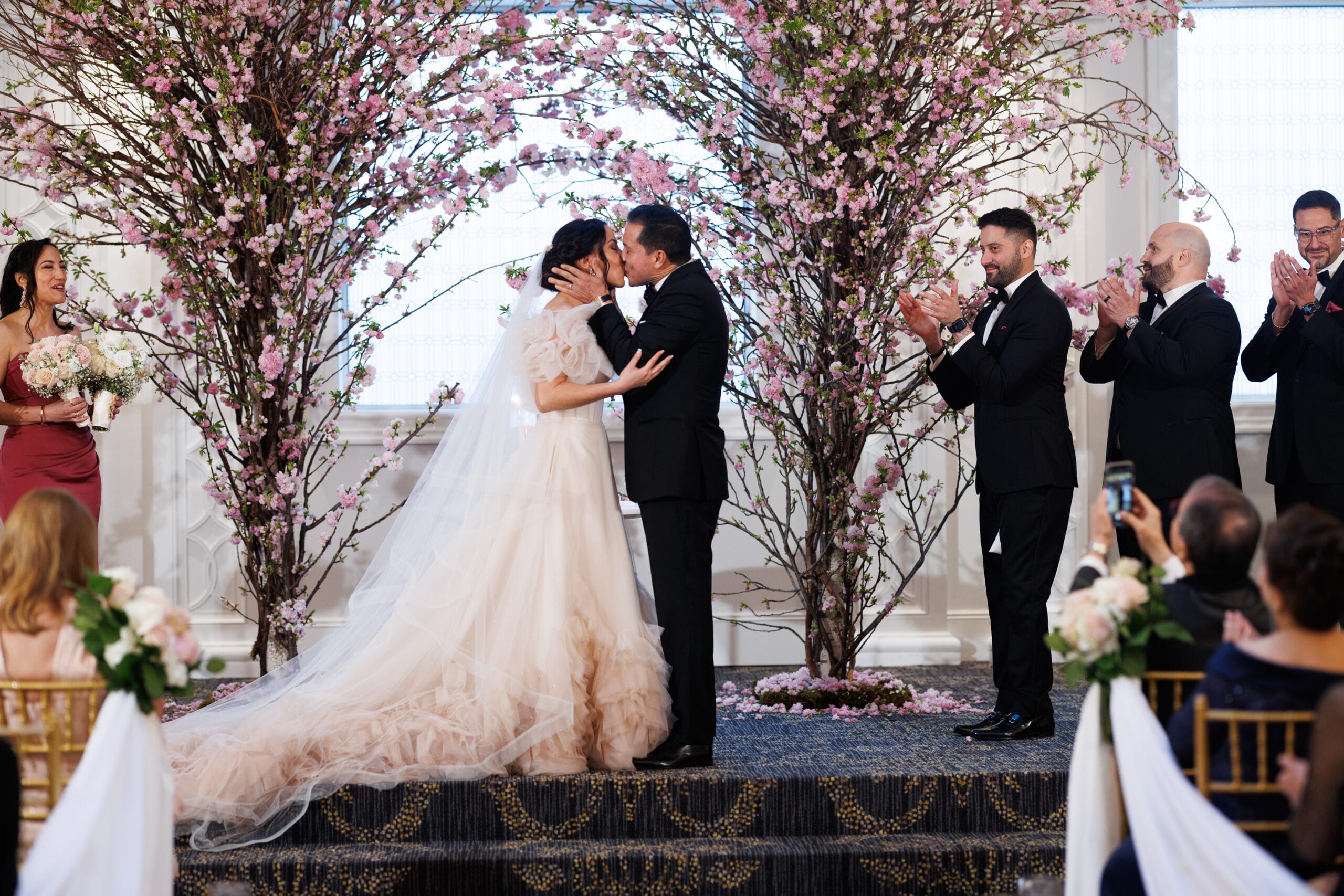 Radio personality Lulu's wedding at the Rockleigh.