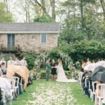 High School Sweethearts Hold an Enchanted Garden Wedding