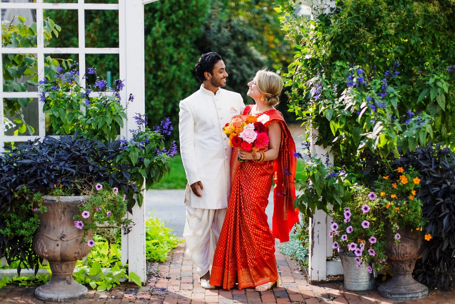 The Morven Museum & Garden is a wedding venue that is the perfect setting for a garden wedding in NJ.