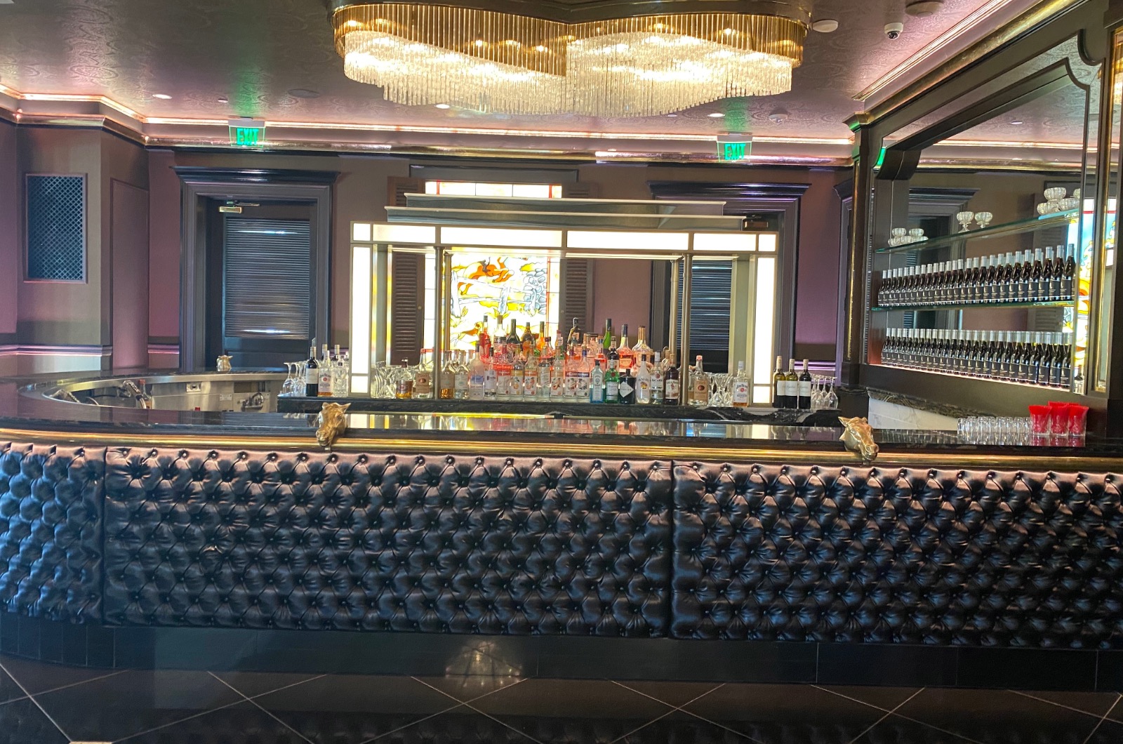 Vintage Oak Room bar at Shadowbrook at Shrewsbury, a historic mansion wedding venue in New Jersey.