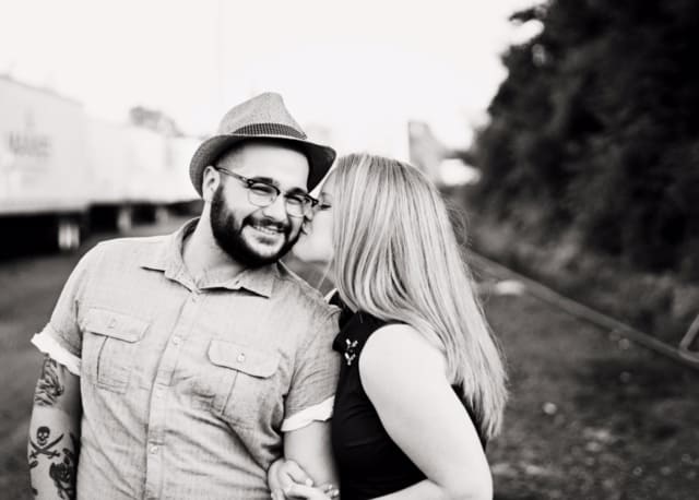 New Jersey Bride Courtney Nick Starbucks Lovers Proposal