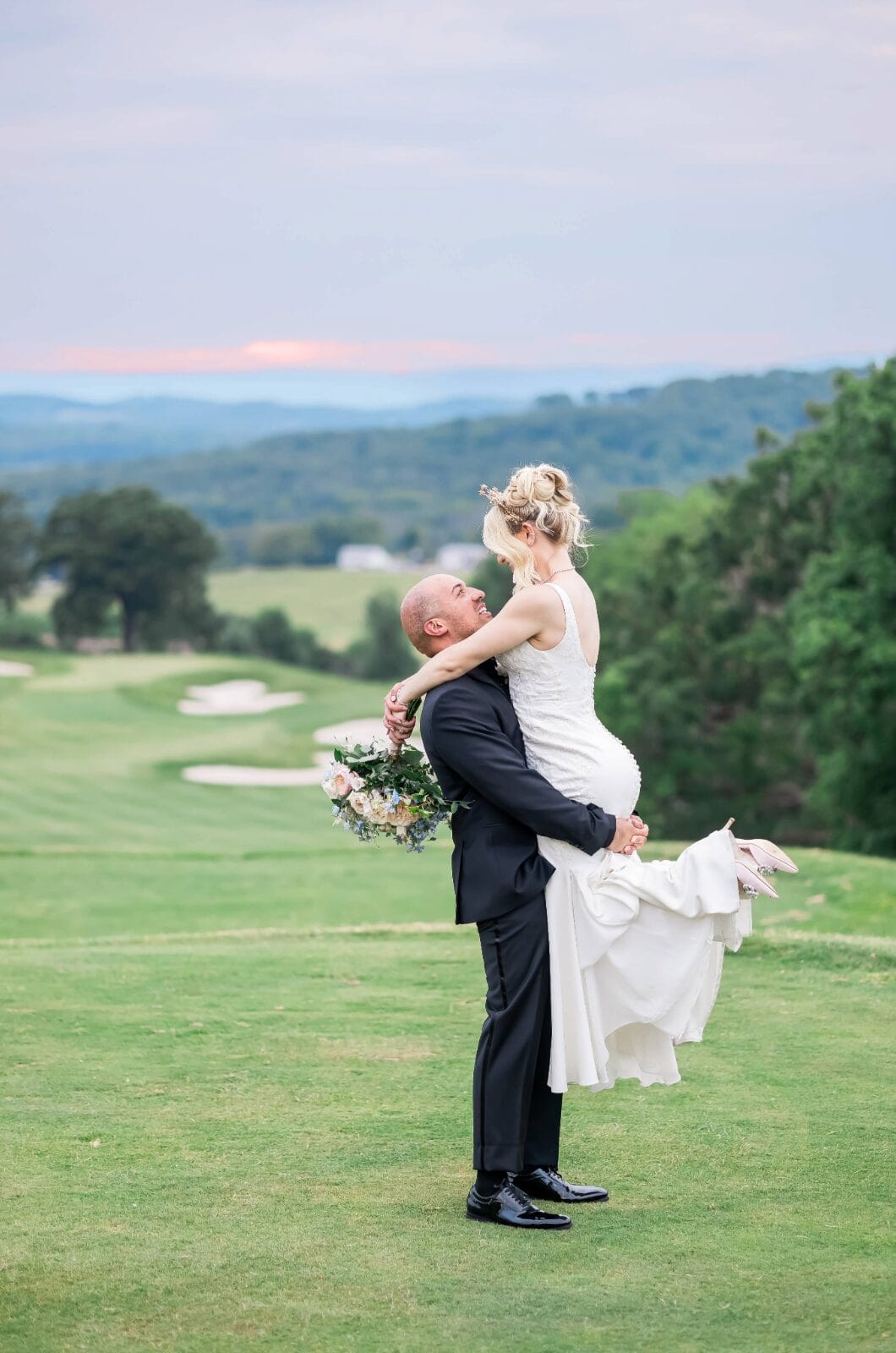 A Crystal Springs wedding.