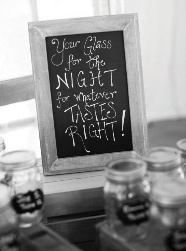 Crossed Keys chalkboard