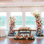 Bright Florals Created ‘Bridgerton’ Vibes at This Wedding