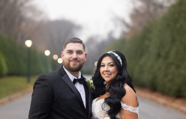 A Christmas Wedding Filled With Love and Holiday Spirit