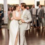 Lake Views and a Breakfast Sandwich To-Go Station at This Fall Shore Wedding