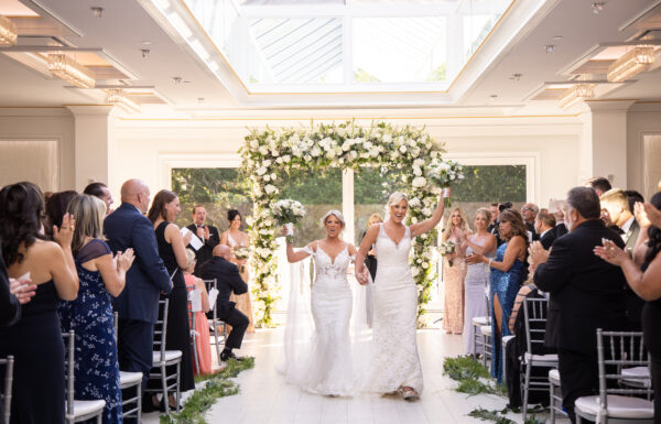 The wedding of These Brides’ Personalities Shone at Their Stunning Crystal Plaza Wedding Gallery 8