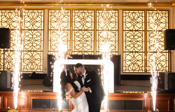 A Christmas Wedding Filled With Love and Holiday Spirit