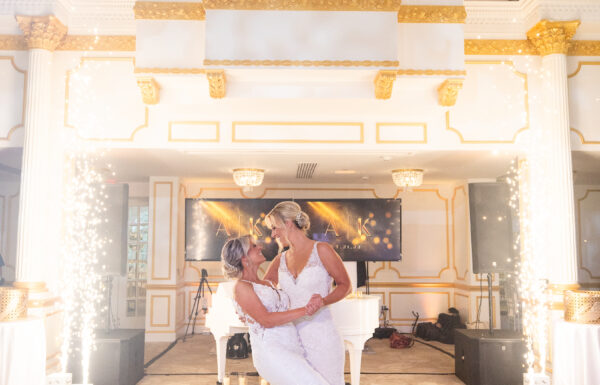 The wedding of These Brides’ Personalities Shone at Their Stunning Crystal Plaza Wedding Gallery 6