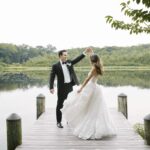 Spring Lake Provided a Beautiful—and Meaningful—Backdrop for This Wedding