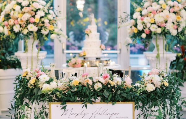 A Floral Fairytale in a Greenhouse-Like Venue