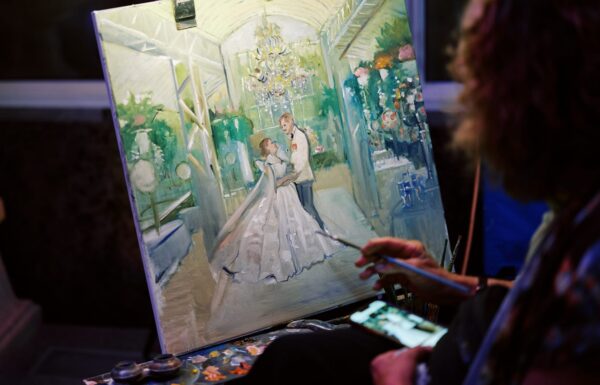 A Floral Fairytale in a Greenhouse-Like Venue