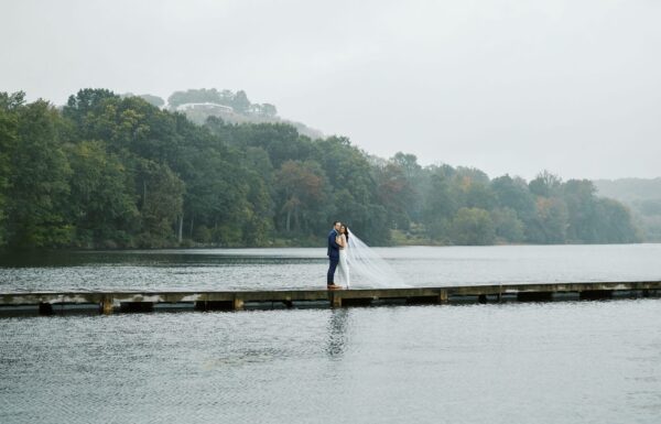 The wedding of A Lakeside Wedding With a Simple and Serene Vibe Gallery 6