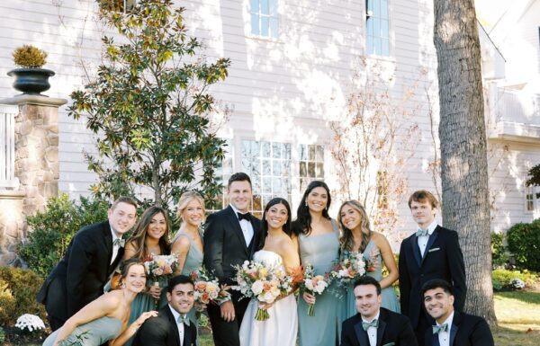 Rich Fall Tones And Vibrant Autumnal Florals at This Ryland Inn Wedding