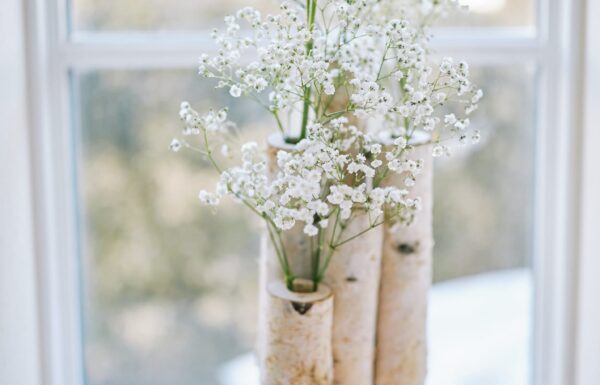 Delicate Touches of Greenery Created an Ethereal Vibe at a Cozy and Rustic Venue